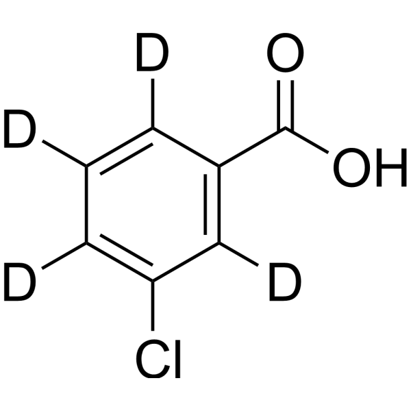 3-Chlorobenzoic acid-d4 (LULAYUGMBFYYEX-RHQRLBAQSA-N) 2098655-72-0